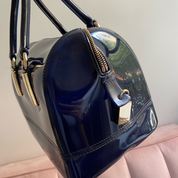 Furla Candy Bag in dark purple! - Picture 3 of 4